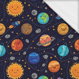 PLANETEN- Single Jersey mit Elastan ITY