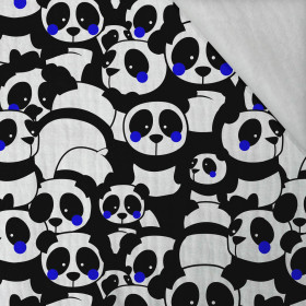 PANDAS / classic blue - Baumwoll Musselin