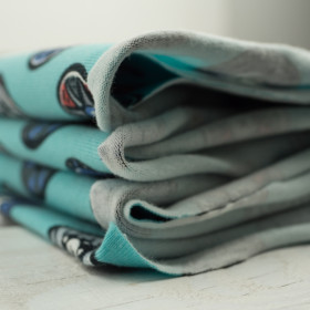SCHILDE (WIKINGER) / aqua - Single Jersey TE210