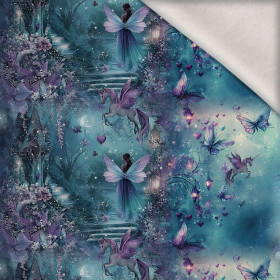 FAIRY WORLD wz.6 - Wintersweat angeraut mit Elastan ITY