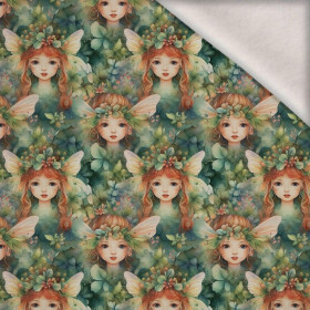 FAIRY WORLD wz.8 - Wintersweat angeraut mit Elastan ITY