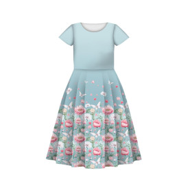 KINDER KLEID "MIA" - FAIRY WORLD MS.11 (FLOWERS) - Nähset