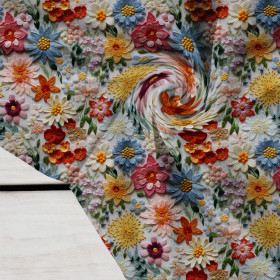 FLOWERS 3D M.15 - Krepp