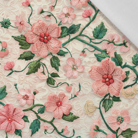 FLOWERS 3D M. 5 - Baumwoll Webware