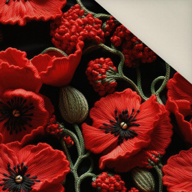 FLOWERS 3D M. 7- Polster- Velours