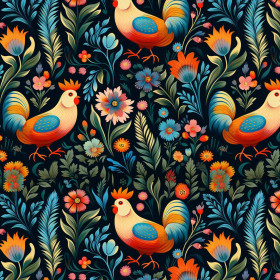 Folk Art wz.18 - leichte Maschenware angeraut