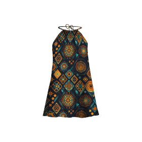 GEOMETRIC WZ. 3 - Wintersweat angeraut mit Elastan ITY