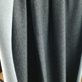 Viskose-Sommersweat - MELANGE GRAPHITE (D-08) 