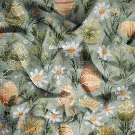 HAPPY EASTER WZ.3 - Baumwoll Musselin