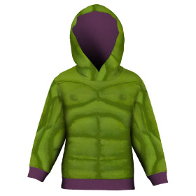 KINDER HOODIE (ALEX) - SUPERHERO M. 2 - Nähset