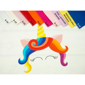 EINHORN / Regenbogen - Paneel Single Jersey TE210