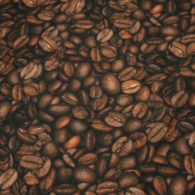 KAFFEEBOHNEN - Wasserabweisende Webware
