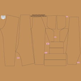 KINDER-JOGGINGHOSE (LYON) - B-03 ICED COFFEE - Sommersweat