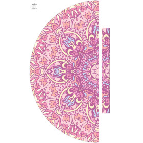 BUNTE MANDALA m. 2 - Maxirock Panel - krepp
