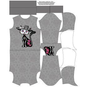 HERREN HOODIE (COLORADO) - KATZE PEPITA (DIA DE LOS MUERTOS) - Nähset