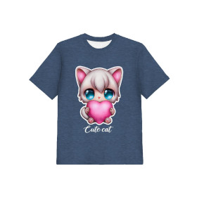 2-PACK - KINDER T-SHIRT - SWEET CATS Ms. 5 - Nähset