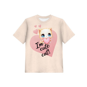 2-PACK - KINDER T-SHIRT - SWEET CATS Ms. 4 - Nähset