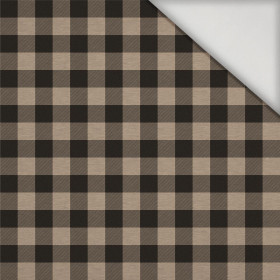 KARO VICHY - MELANGE BEIGE - Thermo lycra