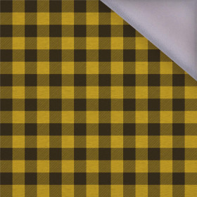 KARO VICHY - MELANGE SENF - Softshell 