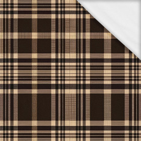 KARO 2/ Mocha Mousse - Single Jersey mit Elastan ITY