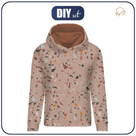 CLASSIC DAMEN HOODIE (POLA) - TERRAZZO Ms. 6 - Sommersweat