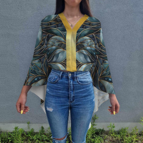 LEAVES WZ. 1 - Wintersweat angeraut mit Elastan ITY