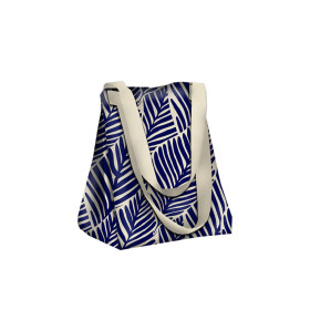 XL Tasche mit Utensilientasche 2 in 1 - LEAVES wz.2 - Nähset