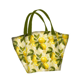 XL Tasche mit Utensilientasche 2 in 1 - LEMON wz.3 - Nähset