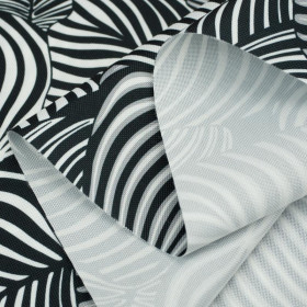 ZEBRA BLÄTTER - Wasserabweisende Webware