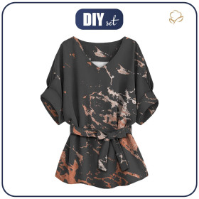 KIMONO BLUSE - MARBLE M. 3 - Nähset 