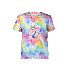 MERMAID (SEA ANIMALS m. 3) - Paneel (60cm x 50cm) SINGLE JERSEY 