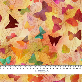 BUNTE SCHMETTERLINGE - Hydrophober angerauter Wintersweat