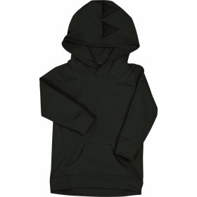 KINDER HOODIE DINO (PARIS) - B-99 SCHWARZ - Sommersweat