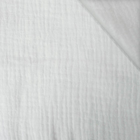 STÜCK - WEISS - Baumwoll Musselin