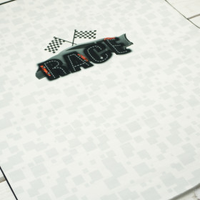 SCHNELLE SCHLITTEN / race - Paneel Sommersweat 