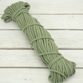 Baumwollkordel Knäuel - rund, 8mm - modern mint 