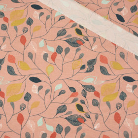 BLÄTTER / Flamingo Pink - Bio Single Jersey Sommersweat