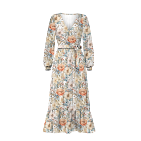 PASTEL FLOWERS WZ.15 - Baumwoll Musselin