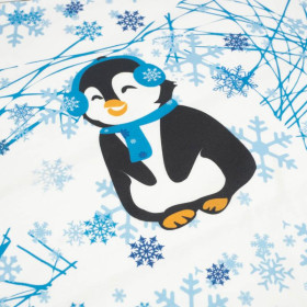 KINDERPYJAMAS "MIKI" - PINGUIN 2.0 / türkis - Nähset