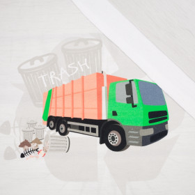 MÜLLWAGEN - Paneel Sommersweat 