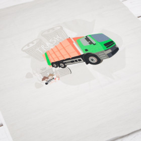 MÜLLWAGEN - Paneel Sommersweat 