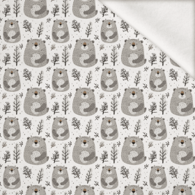 LET IS SNOW wz.3 - Wintersweat angeraut mit Elastan ITY