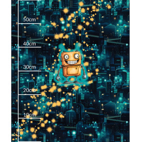 ROBOT wz.12 - Paneel (60cm x 50cm)- Single Jersey mit Elastan ITY