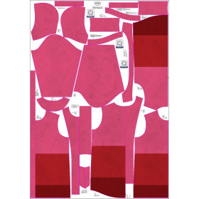 DAMENPARKA (ANNA) - PINK TRIO - Nähset