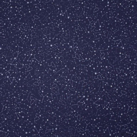 STERNENKONSTELLATION ( GALAXIE ) / dunkelblau - Sommersweat 