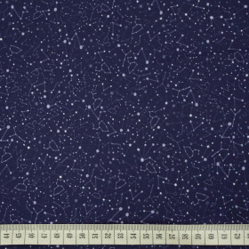 STERNENKONSTELLATION ( GALAXIE ) / dunkelblau - Sommersweat 