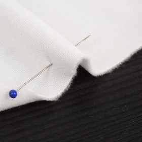 STOFF MIT EIGENEM AUFDRUCK - leichte Maschenware angeraut