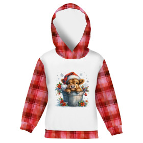 KINDER HOODIE (ALEX) - SWEET COW  - Nähset