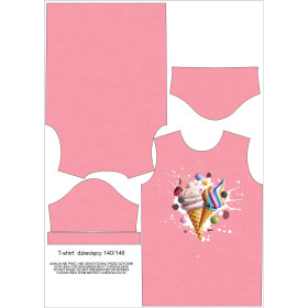 KINDER T-SHIRT - SWEETS ms.16- Nähset