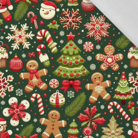 HAPPY CHRISTMAS WZ. 9 - Baumwoll Webware